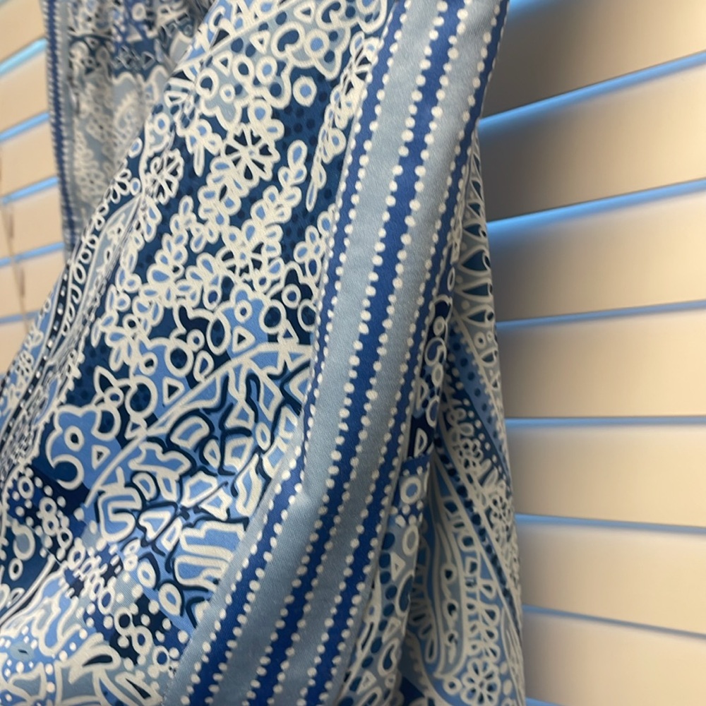 Gretchen Scott Blue Paisley Skort L - Picture 4 of 7